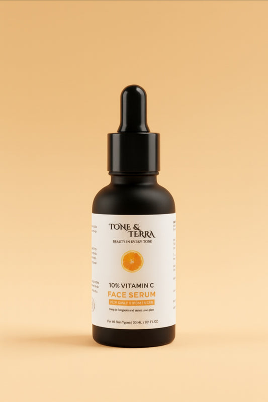 Tone & Terra 10% Vitamin C Brightening Face Serum