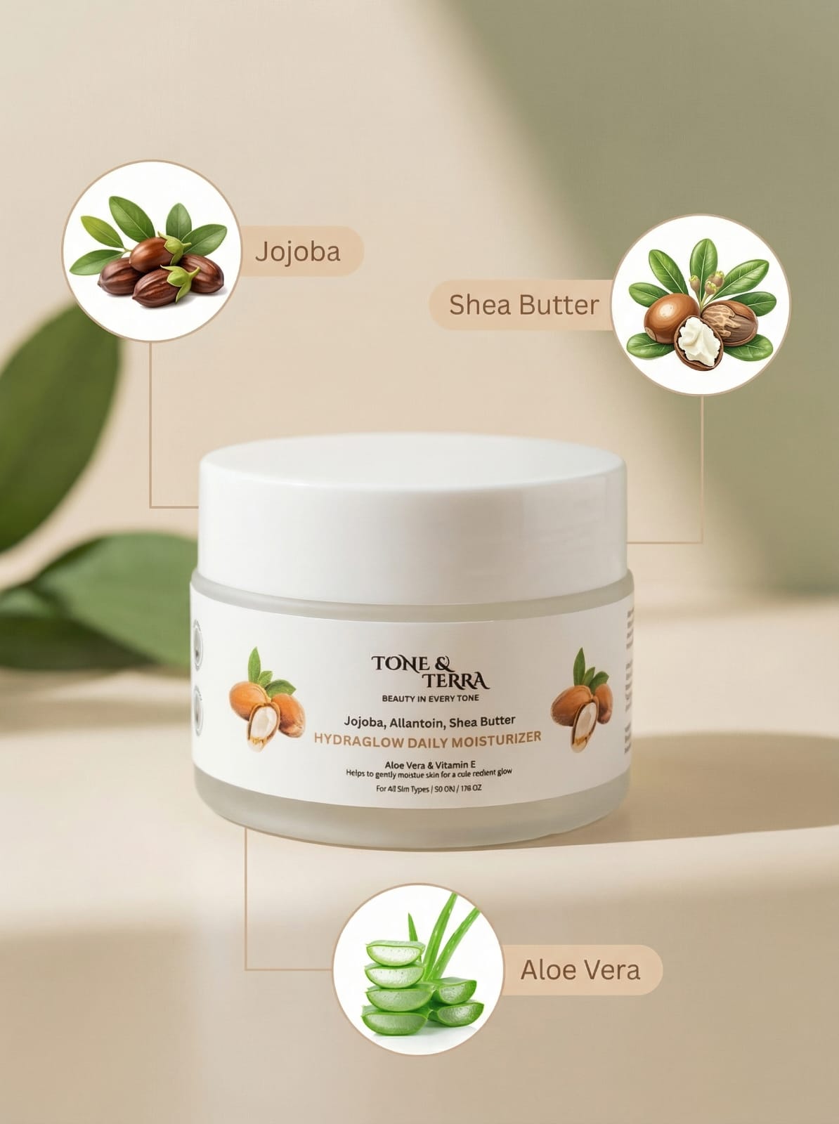 HydraGlow Skin-Strengthening Daily Moisturizer