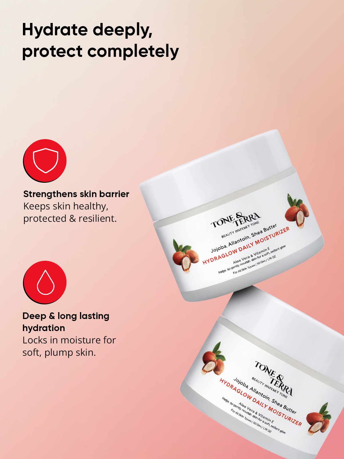 HydraGlow Skin-Strengthening Daily Moisturizer (50ml)