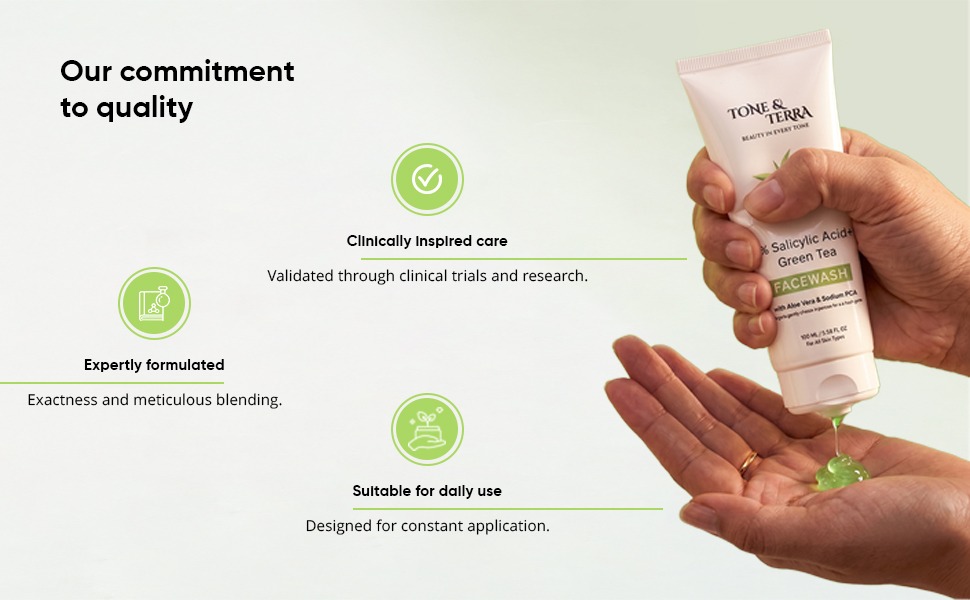 2% Salicylic Acid Face Wash for Acne & Oil Control — A+ content 6