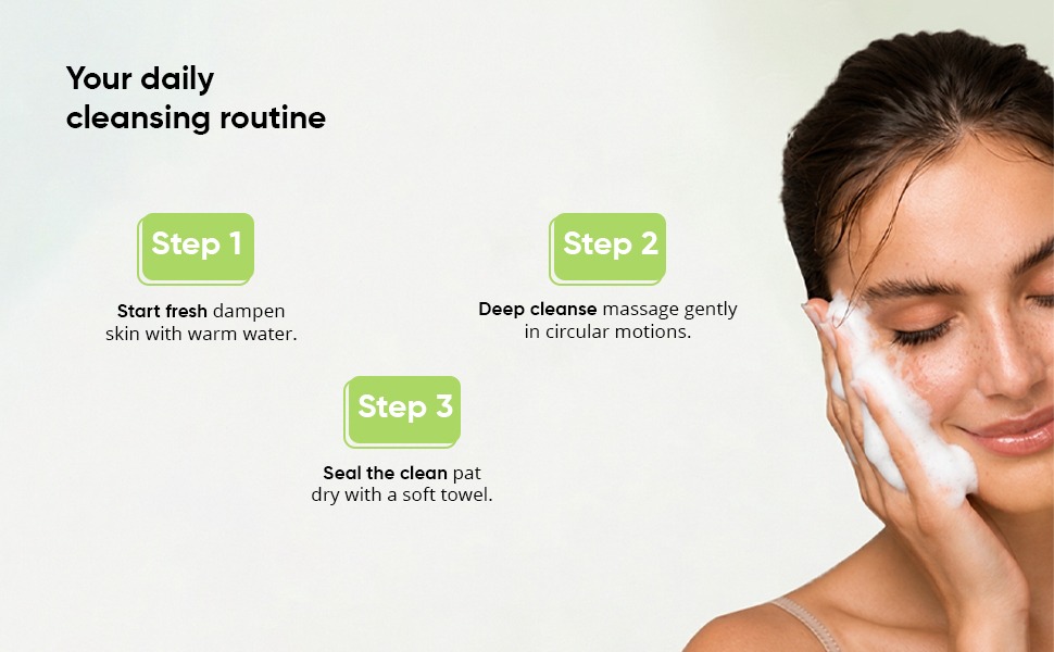 2% Salicylic Acid Face Wash for Acne & Oil Control — A+ content 3